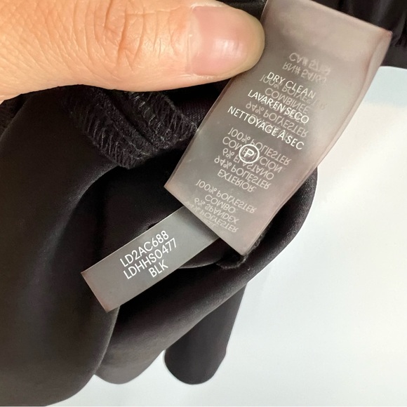 Karl Lagerfeld Paris Studded V-Neck Dress - Picture 8 of 9